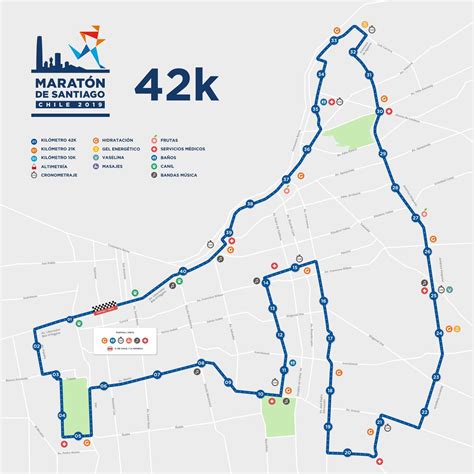 Maratón de Santiago conoce el recorrido y los desvíos de tránsito