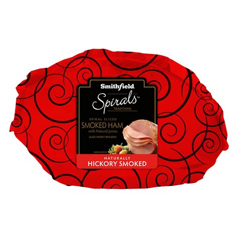 Smithfield Spirals Hickory Smoked Spiral Sliced Ham