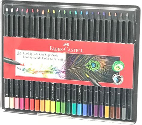 L Pis De Cor Ecol Pis Supersoft Cores Faber Castell R Em