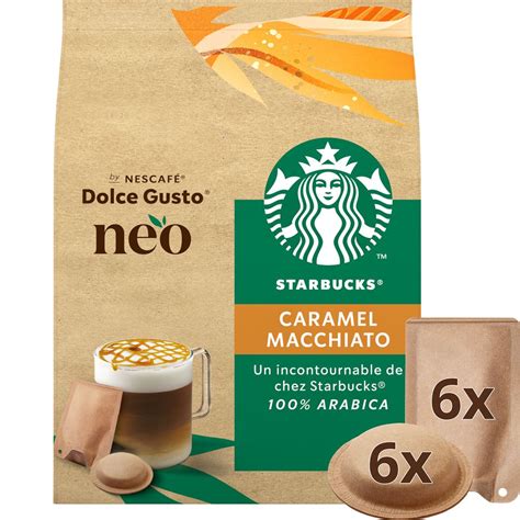 Capsules Caf Neo Par Dolce Gusto Starbucks Nescaf Caramel Macchiato