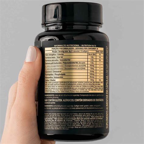 Krill Oil Mega Astaxantina C Psulas Essential Hardcore