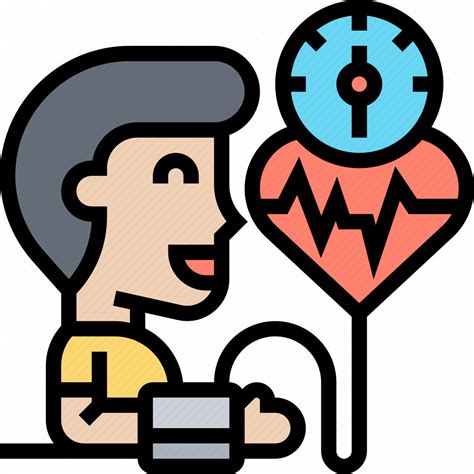 Blood Pressure Machine Cardiogram Checkup Icon Download On Iconfinder