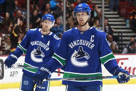 Henrik, Daniel Sedin looking for 1 more contract with Canucks, per ...