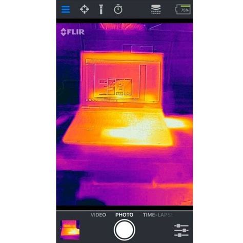 C Mera Termogr Fica Para Celular Pixels C A C Flir