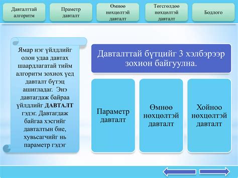 давталттай алгоритм Ppt