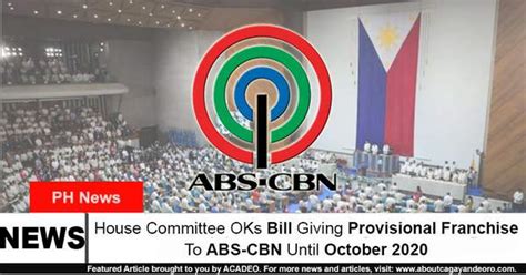 House Committee Oks Bill Giving Provisional Franchise To Abs Cbn Until