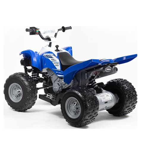 12 Volt Yamaha Raptor Atv Battery Powered Ride On Blue And White