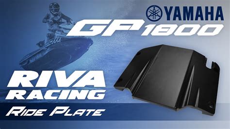 Riva Yamaha Gp Vxr Vxs Ride Plate Youtube