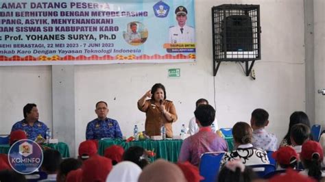 Hadirkan Inovasi Gasing Di Kabupaten Karo Prof Yohanes Surya Puji