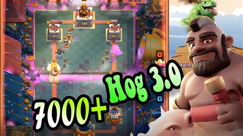 BEST Hog Cycle DECK Tempus 7000 Gameplays Ladder Clash Royale