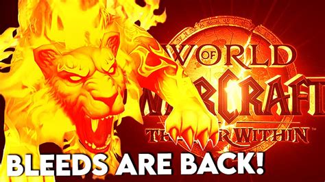 BLEEDS ARE BACK The War Within Arena Rank One Feral Druid YouTube