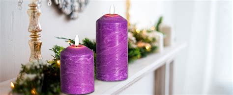 Amazon Eywamage Green Flickering Flameless Pillar Candles With