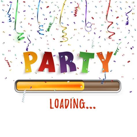 birthday loading vector images graphics  commercial  vectorstock