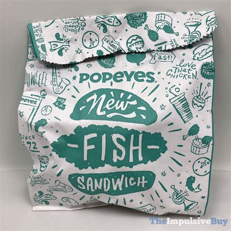 REVIEW: Popeyes Cajun Flounder Fish Sandwich - The Impulsive Buy