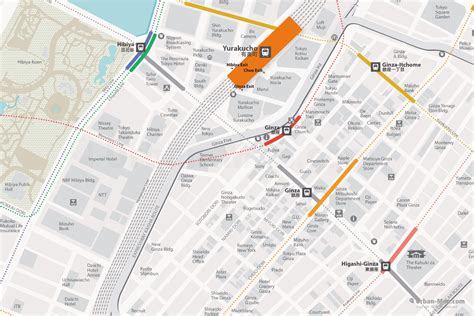 Yurakucho Area Map Map Area Map City Map