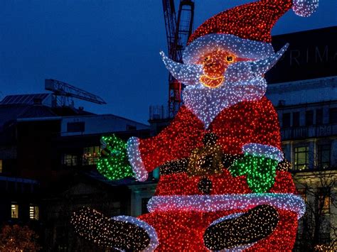 The Christmas Light Sculptures Trail Is Back In Manchester City Centre