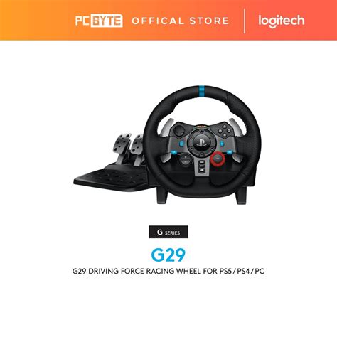 Logitech G29 Driving Force Racing Wheel For Ps5ps4pc Shopee Malaysia