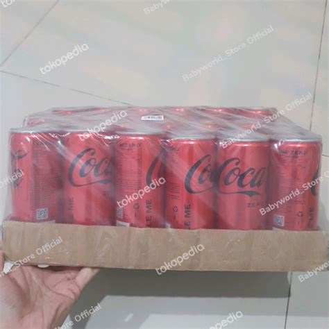 Jual COCA COLA ZERO SUGAR Minuman Kaleng Soda 1 Dus Isi 24 X 250ml