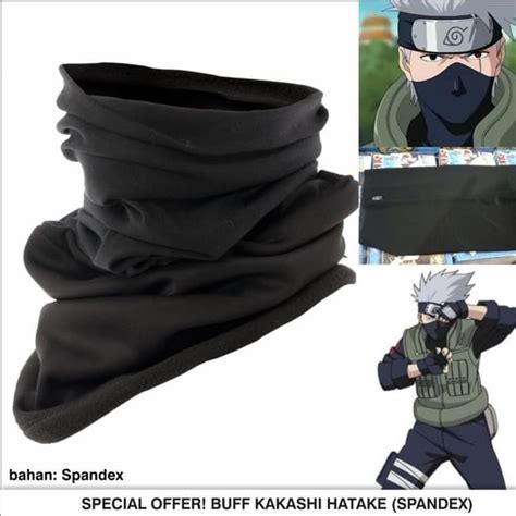 Jual Ready Stock Masker Mask Hatake Kakashi Anime Naruto Kota