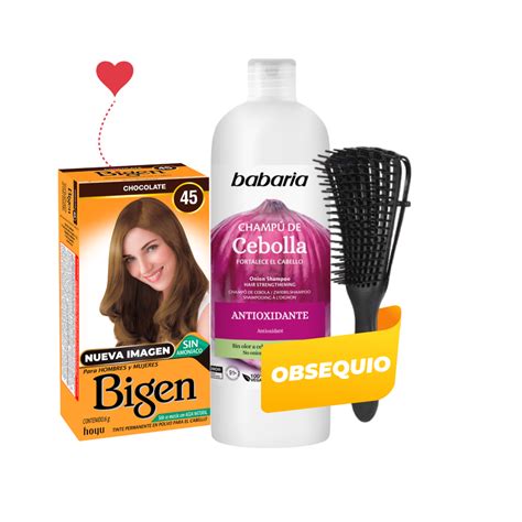 Ripley Duo Shampoo Cebolla Babaria M S Tinte Bigen Regalo