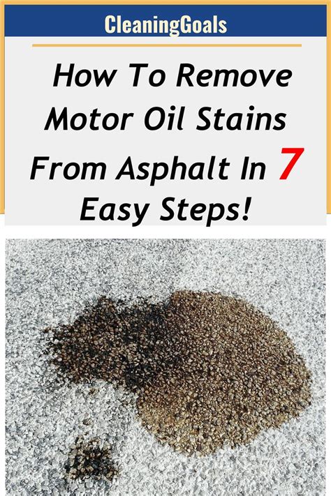 How To Remove Big Oil Stains From Concrete With One Product It Actually