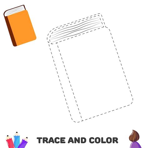 Premium Vector Trace And Color Book Handwriting Practice For Kids