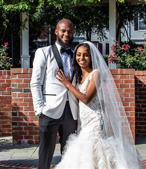 An American-Eritrean Wedding With a Black, White, and Gold Color ...