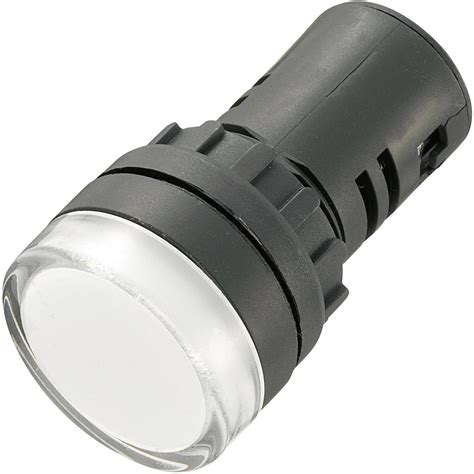 TRU COMPONENTS 140396 indikační LED bílá 24 V DC AD16 22DS 24V W Půhy cz