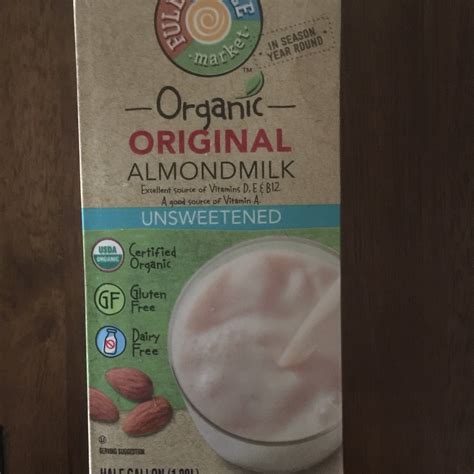 Full Circle Market Unsweetened Original Almond Milk Reviews Abillion