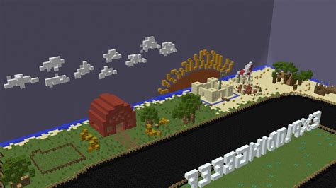 Horse Racing Minecraft Map