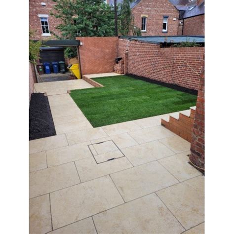 Sahara Pearl Limestone 600x900 Paving Stones Direct