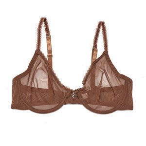 Sheer See Through Bra Sexy Lace Lingerie Set Unlined Mesh Non Padded Ultra Thin Transparent Bras