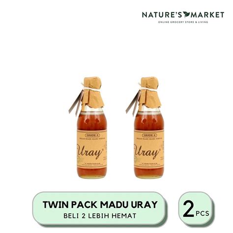 Jual Twinpack Madu Uray Ml Shopee Indonesia