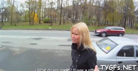 Russian Blonde Gloria Miller S Hole Stretched Wide