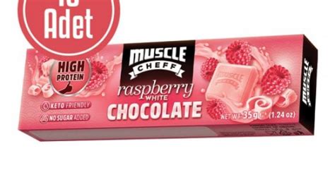 Muscle Cheff Prote N Raspberry Wh Te Chocolate Gr Adet Hs