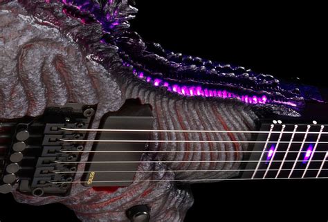 This Incredible Handmade Guitar Looks Like Godzilla