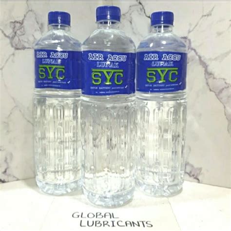 Jual Original Syc Accu 1 Liter Air Bersih Air Baterai Air Aki