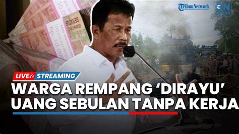 Rayuan BP Batam Untuk Warga Rempang Agar Mau Direlokasi Sebulan