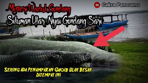 Misteri Keangkeran Waduk Gondang Sugio Sosok Ghaib Ular Besar