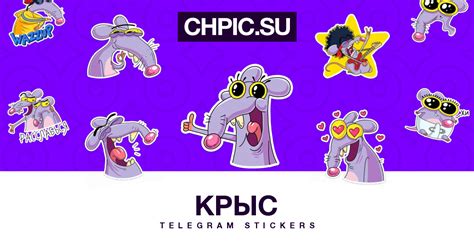 Крыс Telegram stickers