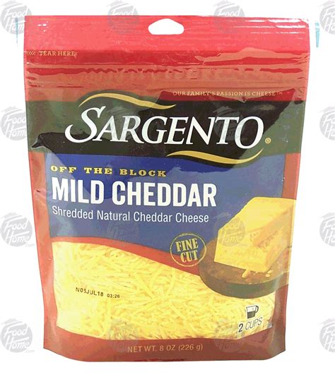 Groceries Express Product Infomation For Sargento R Off The Block