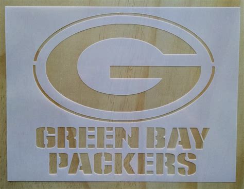 Green Bay Packers Stencil - Etsy