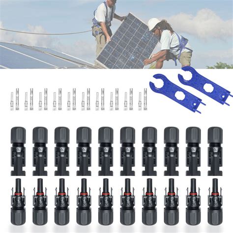 Paar Pv Solarstecker Mc Stecker Solarkabel Mm Buchse Kupplung