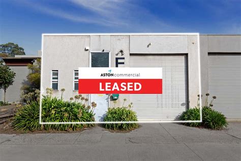 Leased Industrial Warehouse Property At E Brougham Street Eltham