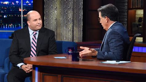 Stephen Colbert Grills Brian Stelter On Cnns Chris Cuomo Problem