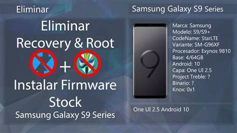 Eliminar Recovery Y Root Instalar Firmware Stock Samsung Galaxy S9