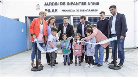 Ach Val Y Sileoni Inauguraron Un Nuevo Jard N De Infantes En Villa Rosa