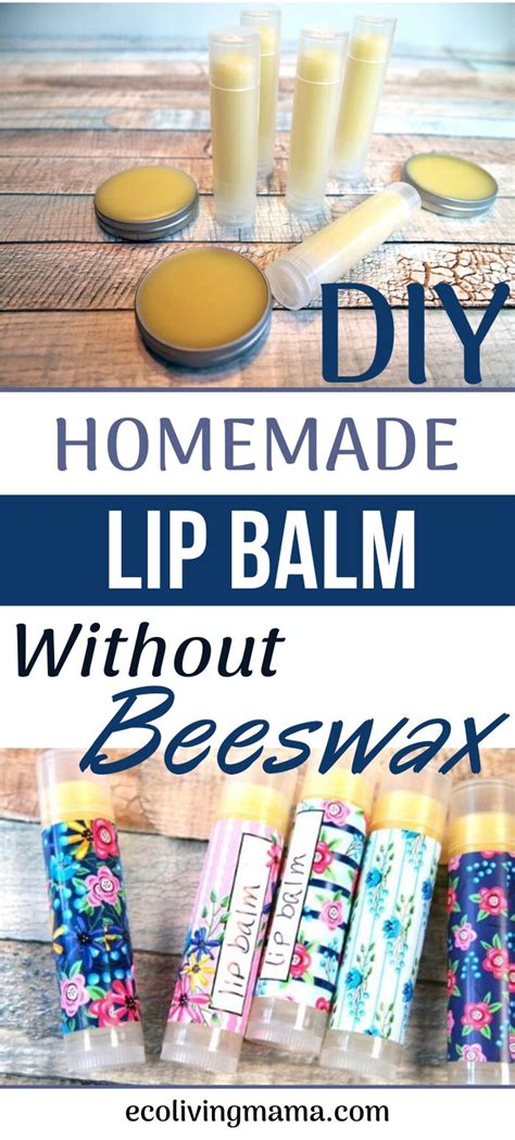 Homemade Lip Balm Without Beeswax Is An Easy Diy To Make With Just 3