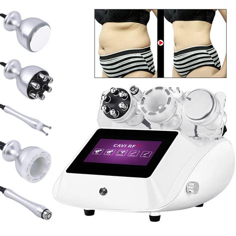 5 In 1 Rf Lipo Laser Skin Tightening Body Slimming Machine 40k Fat