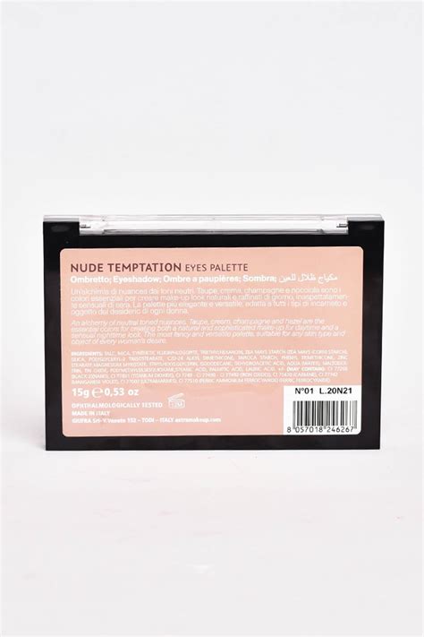 Paleta De Sombras Astra Nude Temptation Deprati Tienda Online